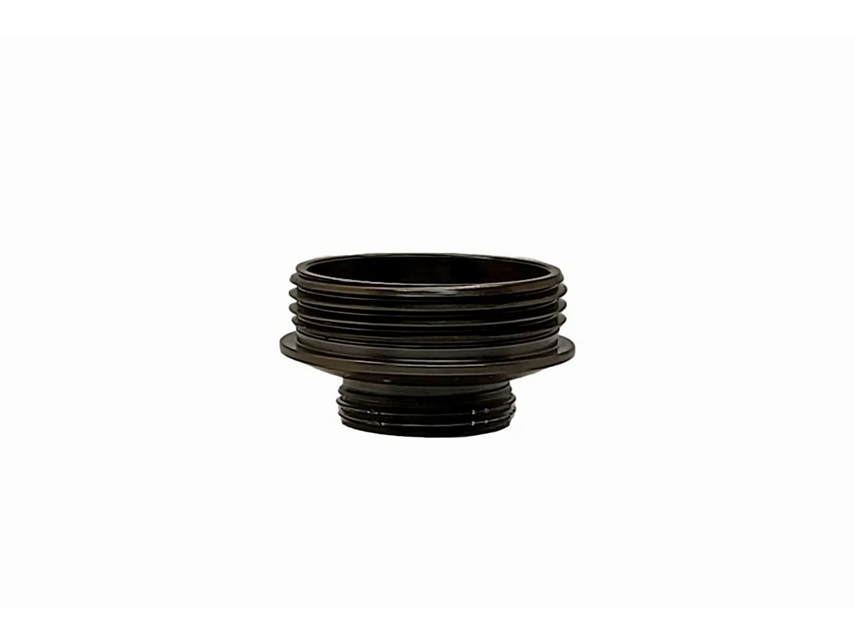 Lumien Antique Brass Nano to Macro Adapter for LED Area Lighting