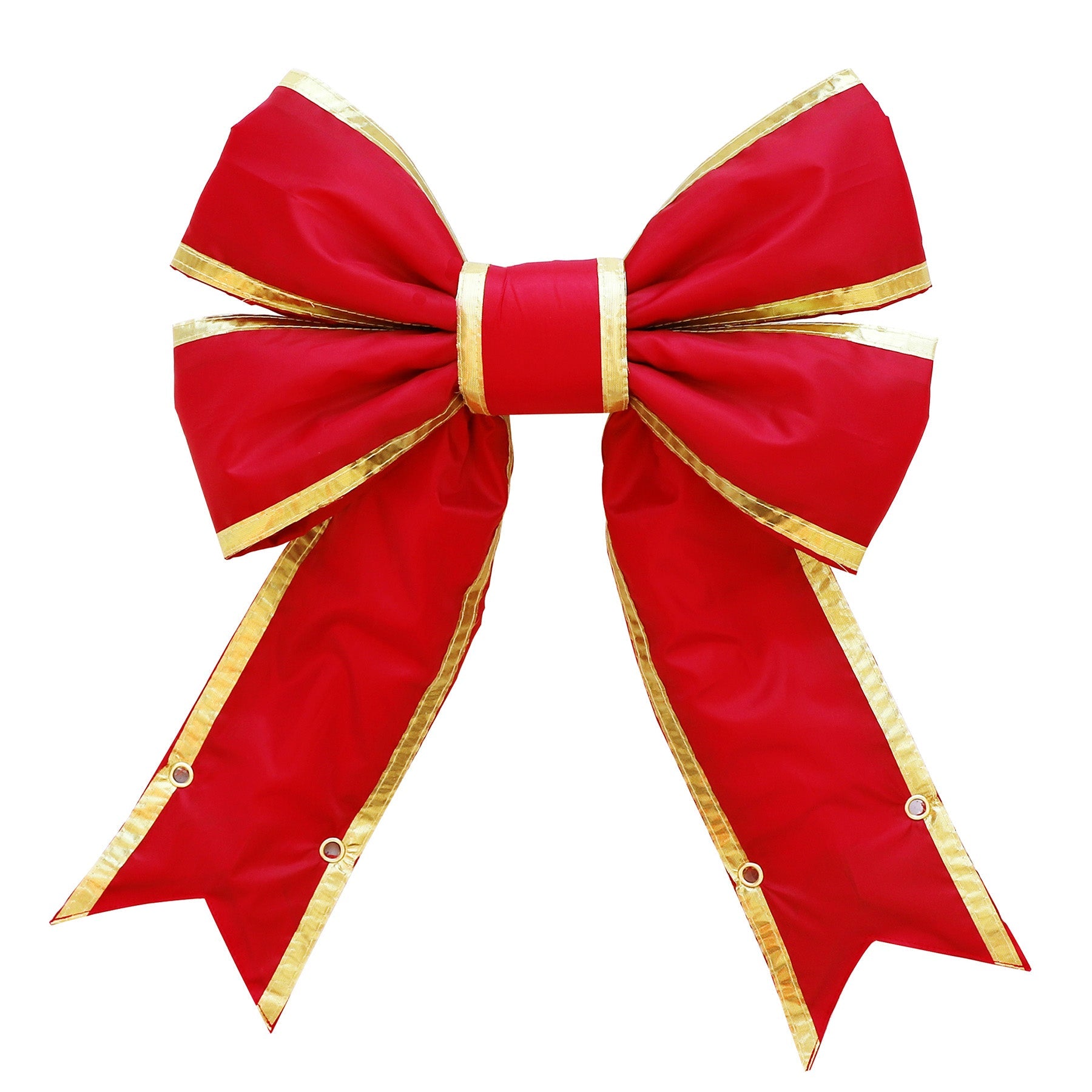 Canvas Structural Christmas Bow - Outdoor UV Treated (15" and 18")