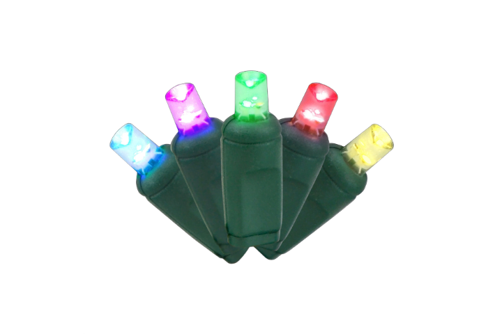 LED 5MM RGBWW and RGBPW Light Sets - TruLit Pro Coaxial Connection (25 Ct / 4")