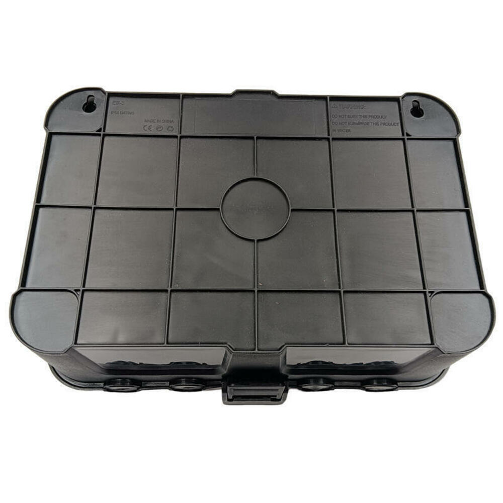 Weatherproof Boxes for Controllers and Connections - Black (Medium)
