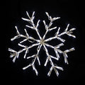 28" Classic Snowflake - Pure White
