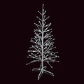 LED - Lighted Birch Tree
