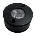 Iris Mini Integrated LED Fixture - 12 Volts - Stainless Steel - Black Finish