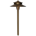 Andros (8.5") Brass Drop-In Path Light (Hat Only)