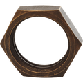 Solid Brass 1/2" Locknut