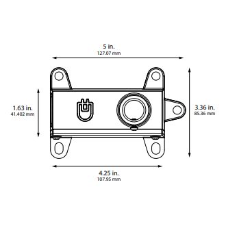 ANCHORAGE Aluminum Tree Mount J-Box