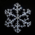 36" Sparkler Snowflake - Pure White