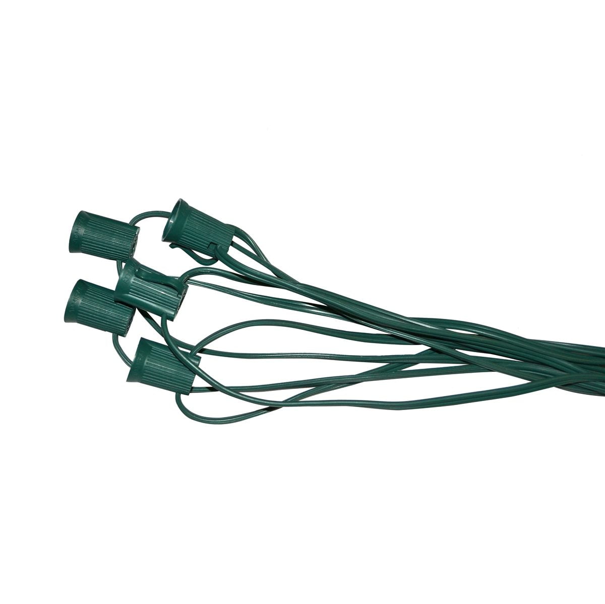 C9 Stringer for Light Drops – 5 Sockets (72" Spacing, 20 AWG)