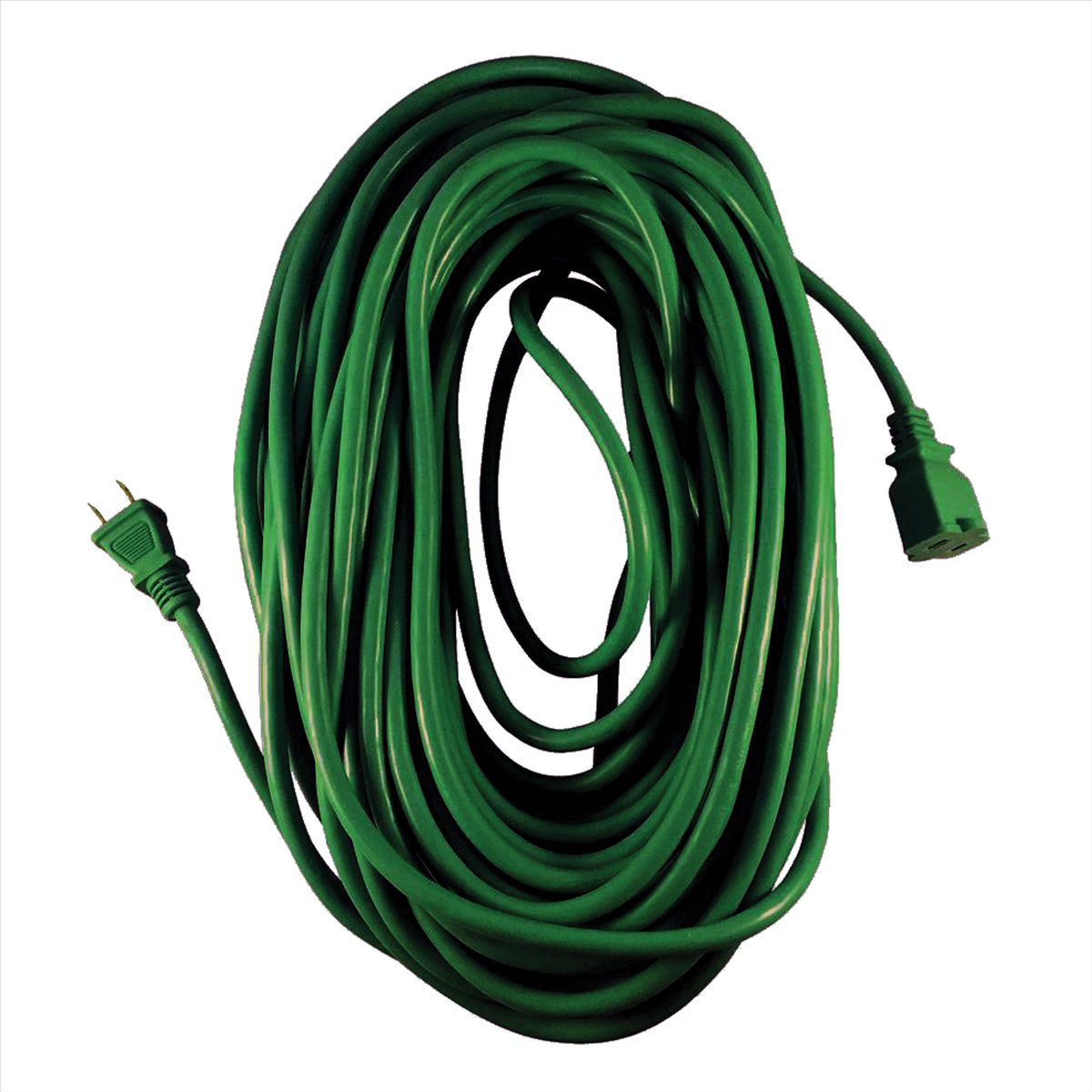 2-Prong Extension Cord - Green (Polarized) (40')