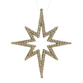 6.25" Jewel Beaded Cutout Star Ornament
