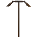 Drake Integrated Dual Head Brass Path Light