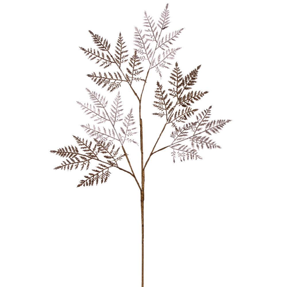 27" Metallic Fern Spray - Set of 2