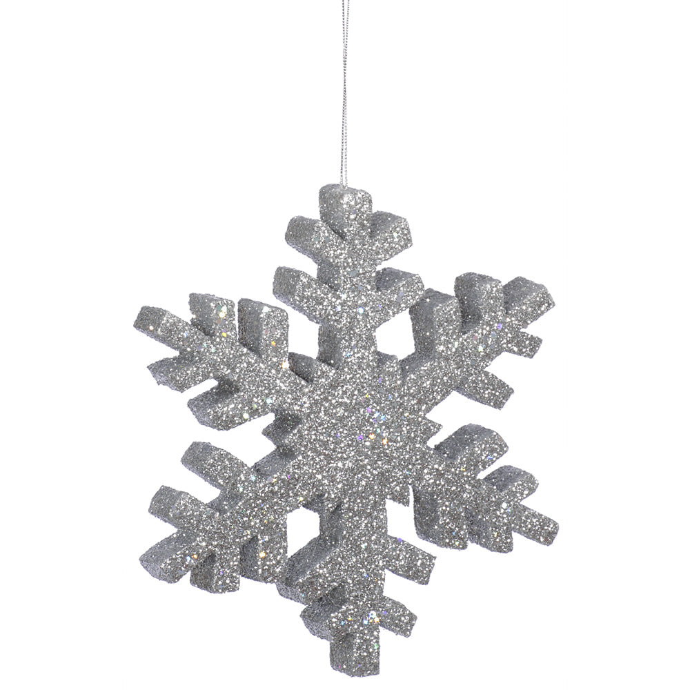 Outdoor Glitter Snowflake - Sizes 8" -  36"