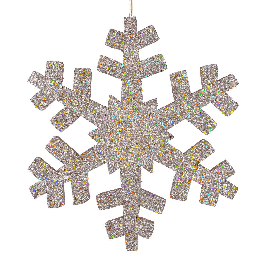 Outdoor Glitter Snowflake - Sizes 8" -  36"