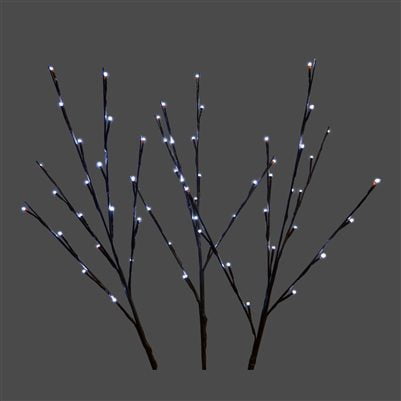 Lighted Twigs - Set of 3 (Indoor/Outdoor)