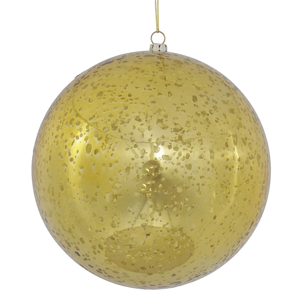 6" Shiny Mercury Ball - Set of 4