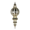 35" Shiny Glitter Finial Ornament