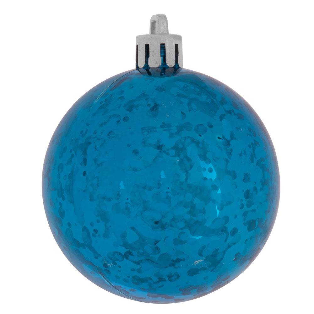 6" Shiny Mercury Ball - Set of 4