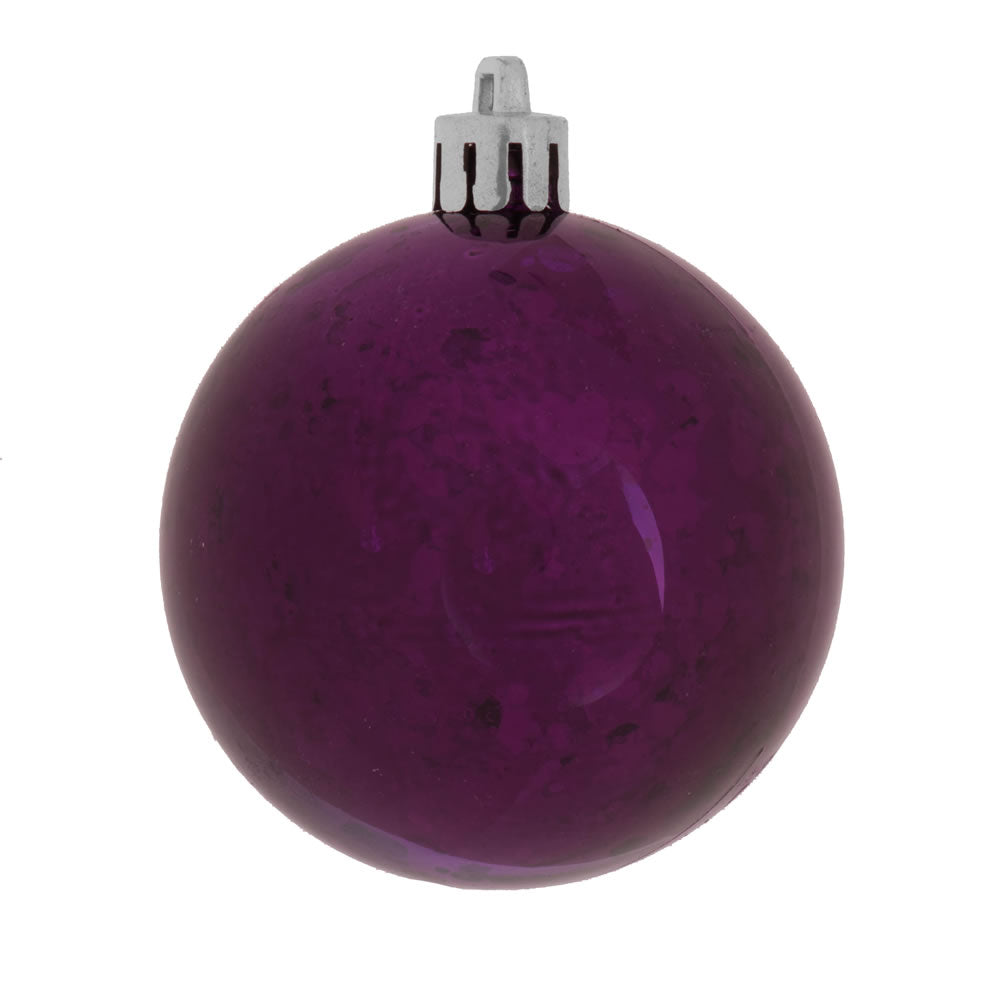 6" Shiny Mercury Ball - Set of 4