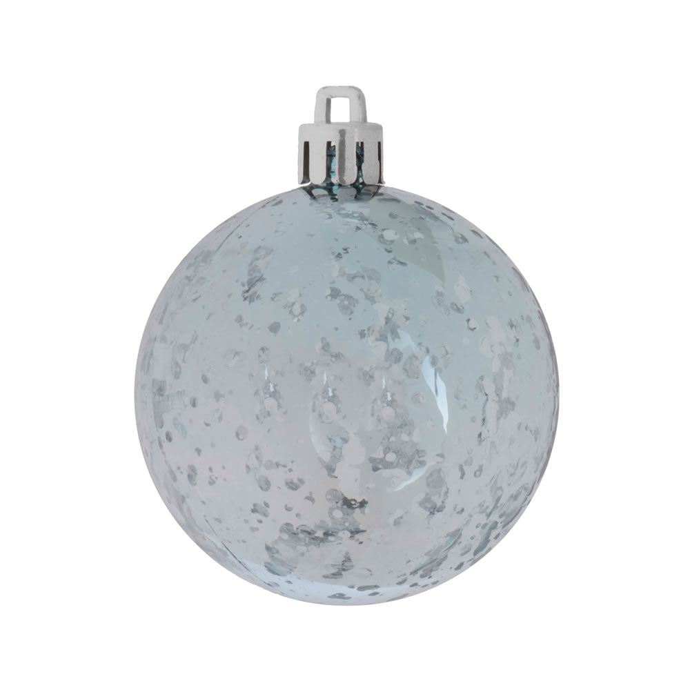 6" Shiny Mercury Ball - Set of 4