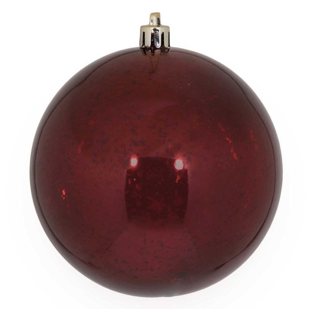 4" Shiny Mercury Ball -Set of 6