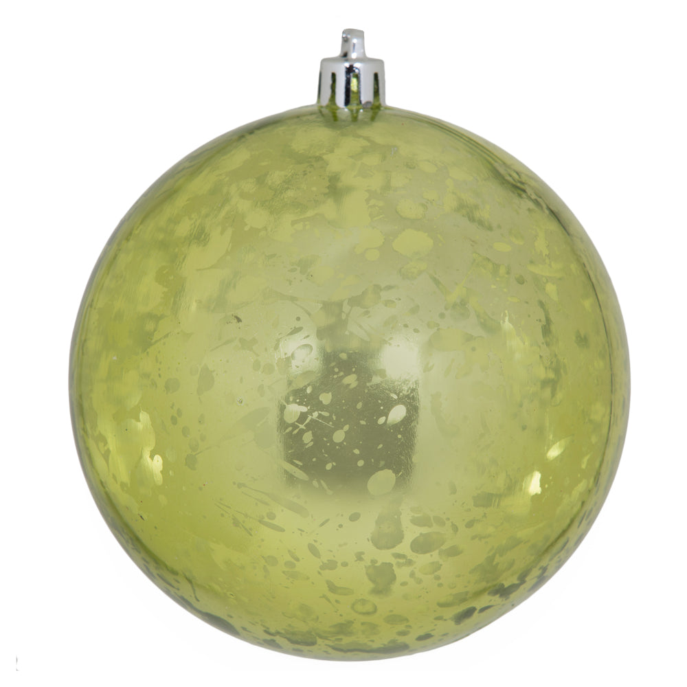 4" Shiny Mercury Ball -Set of 6
