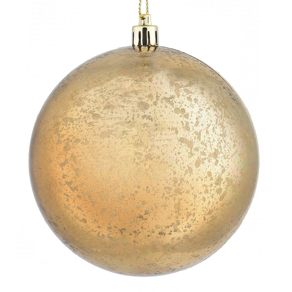 4" Shiny Mercury Ball -Set of 6