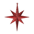 8" Glitter Bethlehem Star - 4 per box