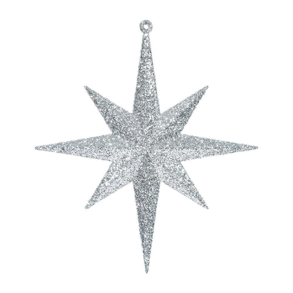 8" Glitter Bethlehem Star - 4 per box