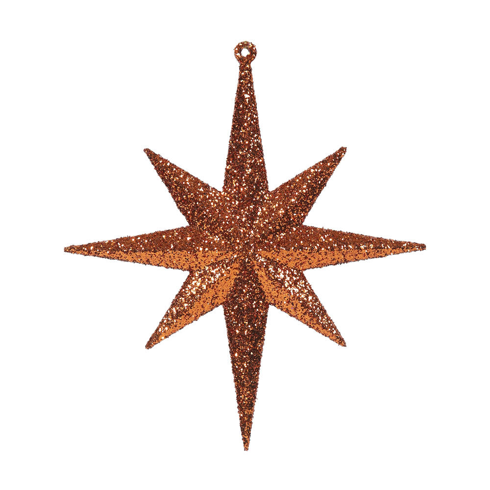8" Glitter Bethlehem Star - 4 per box