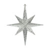 12" Glitter Bethlehem Star - Set of 2