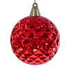 4.75" Diamond Mercury Ornament - Set of 4