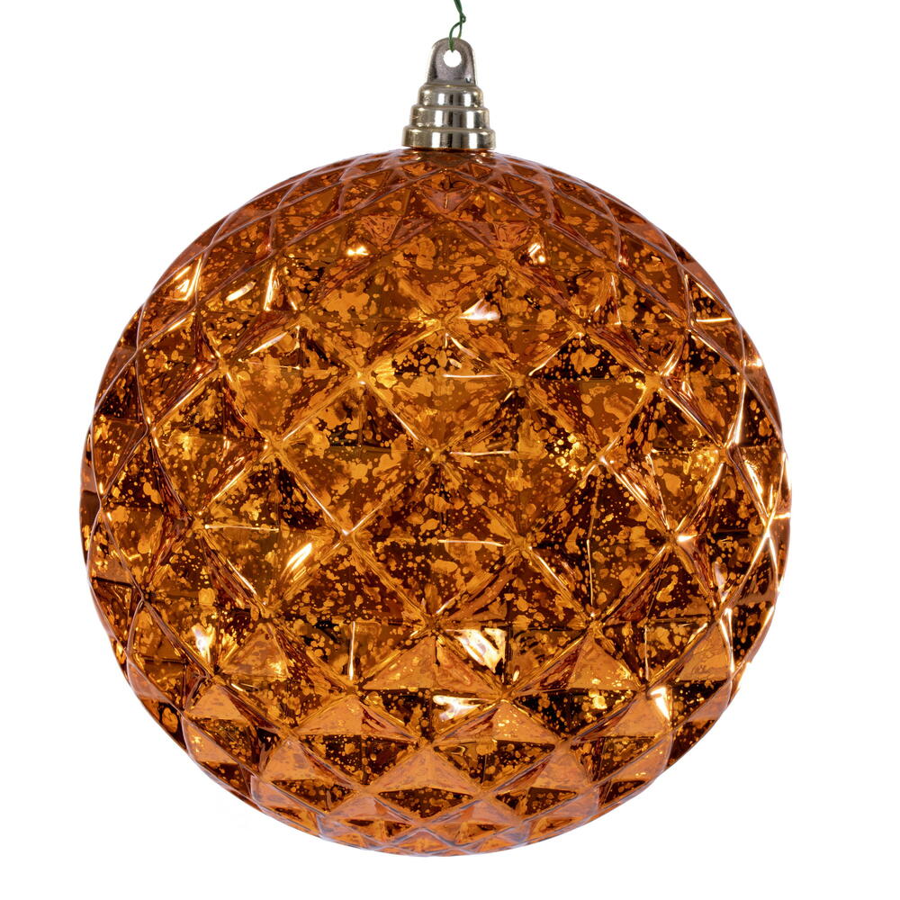 8" Diamond Mercury Ornament