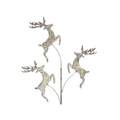 30" Glitter/Sequin Deer Spray  - Set of 3