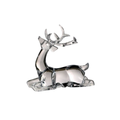 Clear Acrylic Deer - Laying and Standing
