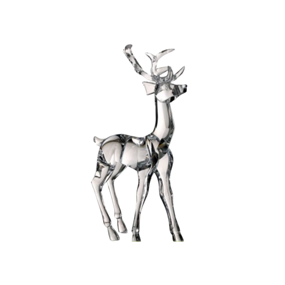 Clear Acrylic Deer - Laying and Standing