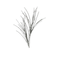 28" Micro Beaded/Sequin Grass Spray