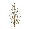 34"Glitter/Sequins Wispy Ball Spray