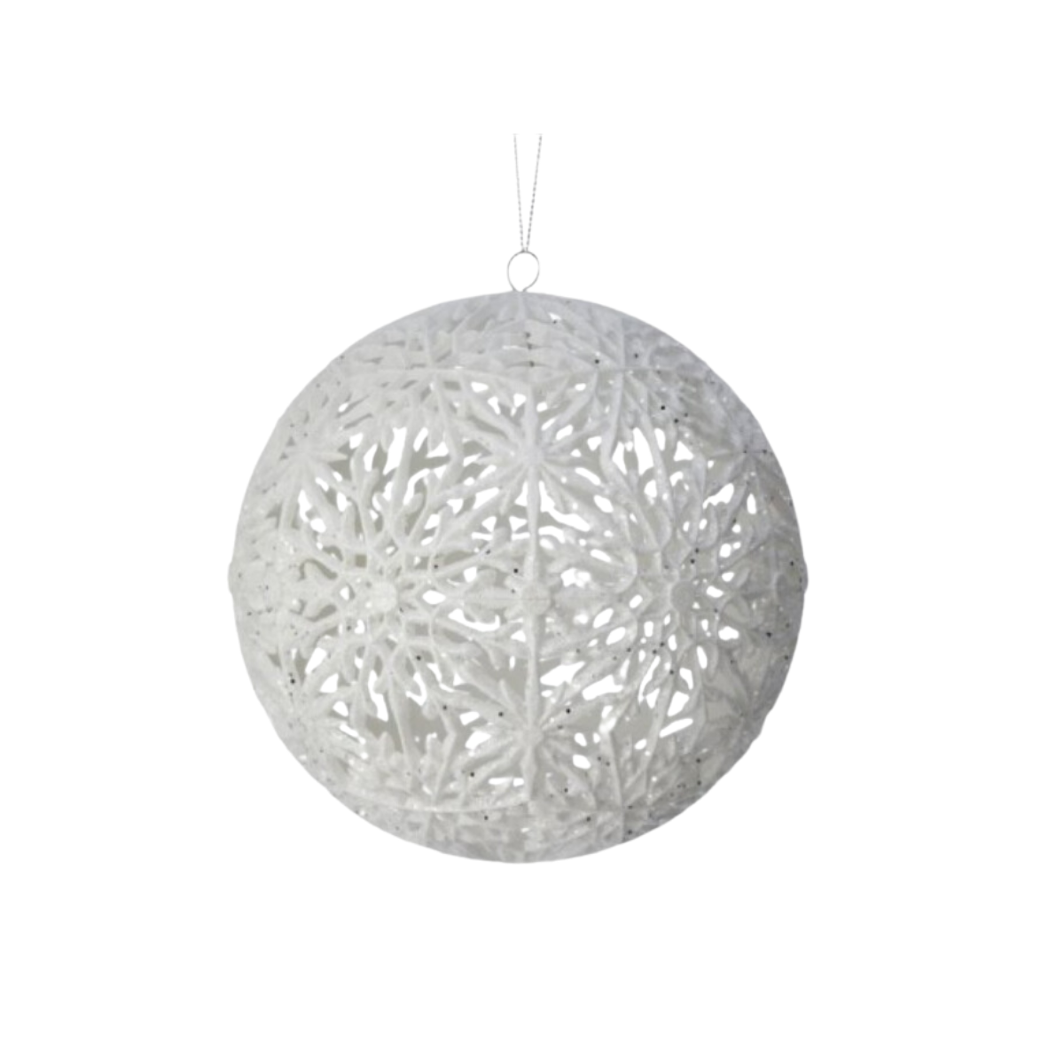 Snowflake Hollow Ball Ornament