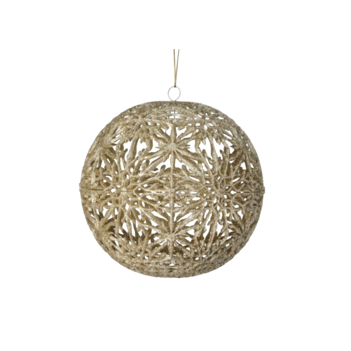 Snowflake Hollow Ball Ornament
