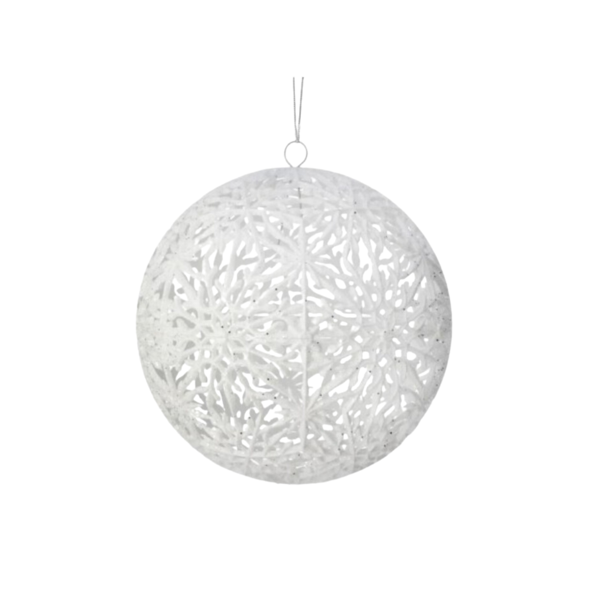 Snowflake Hollow Ball Ornament