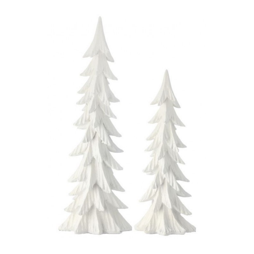 18 and 24" Resin Royal Tree - Set of 2