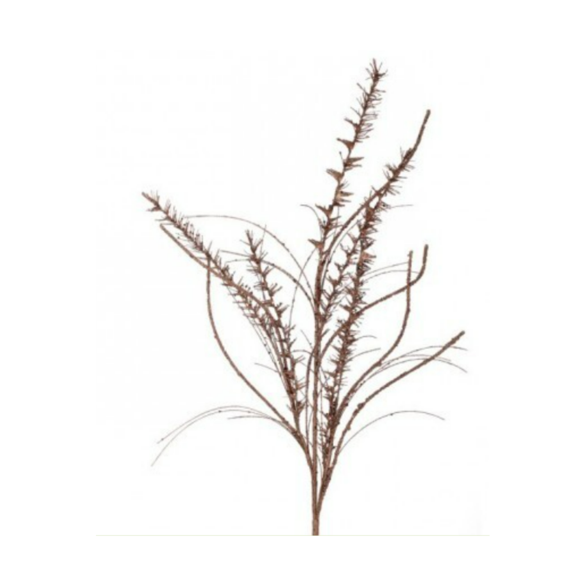 35" Glitter/Mica Mini Leaf/Grass Spray
