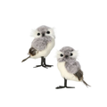 5" Winter Owl Ornament - Set of 2