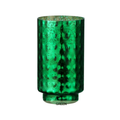 9" Mercury Glass Hurricane Vase