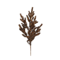 26" Sequin Mini Spruce Spray - Brown