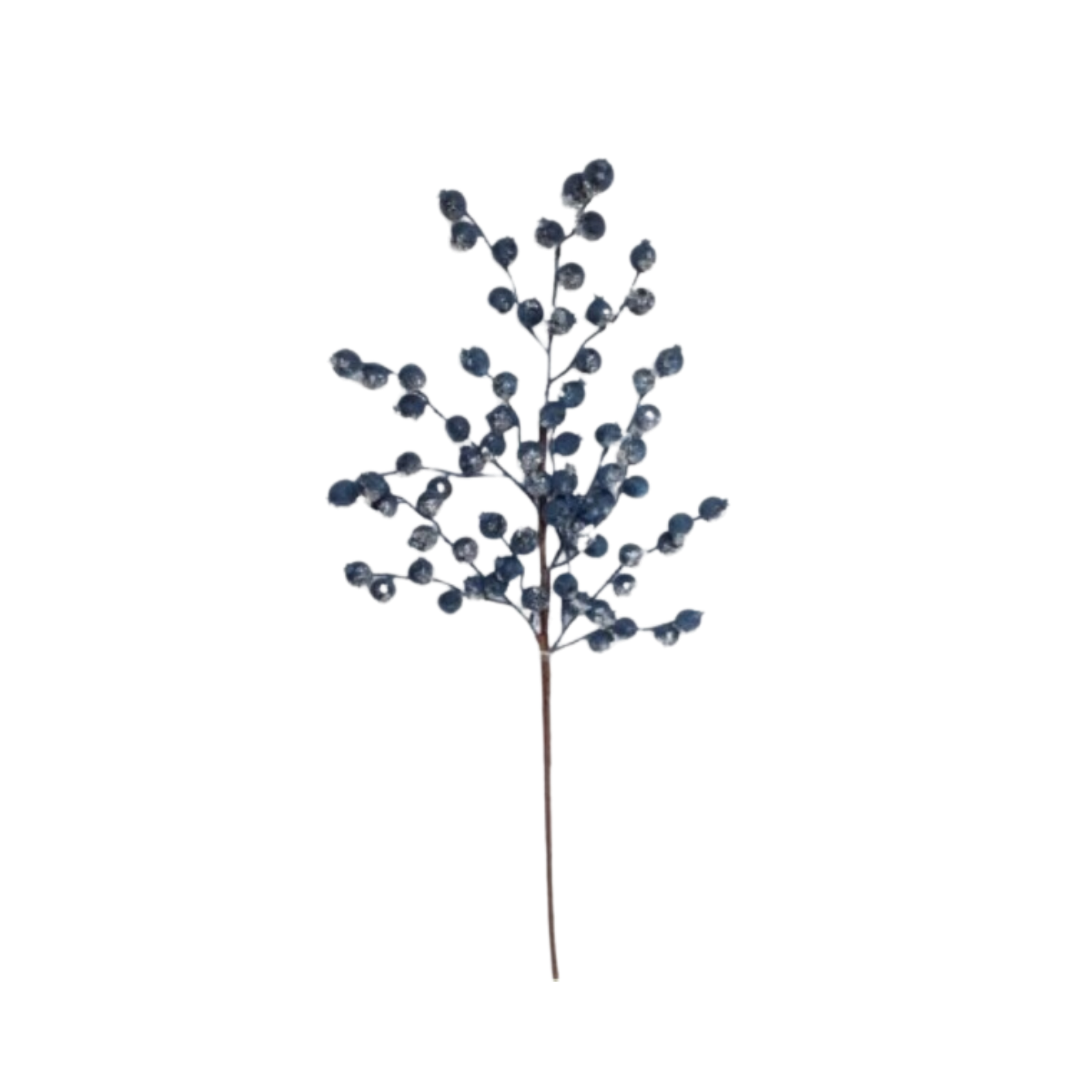 24" Iced Blueberry Spray