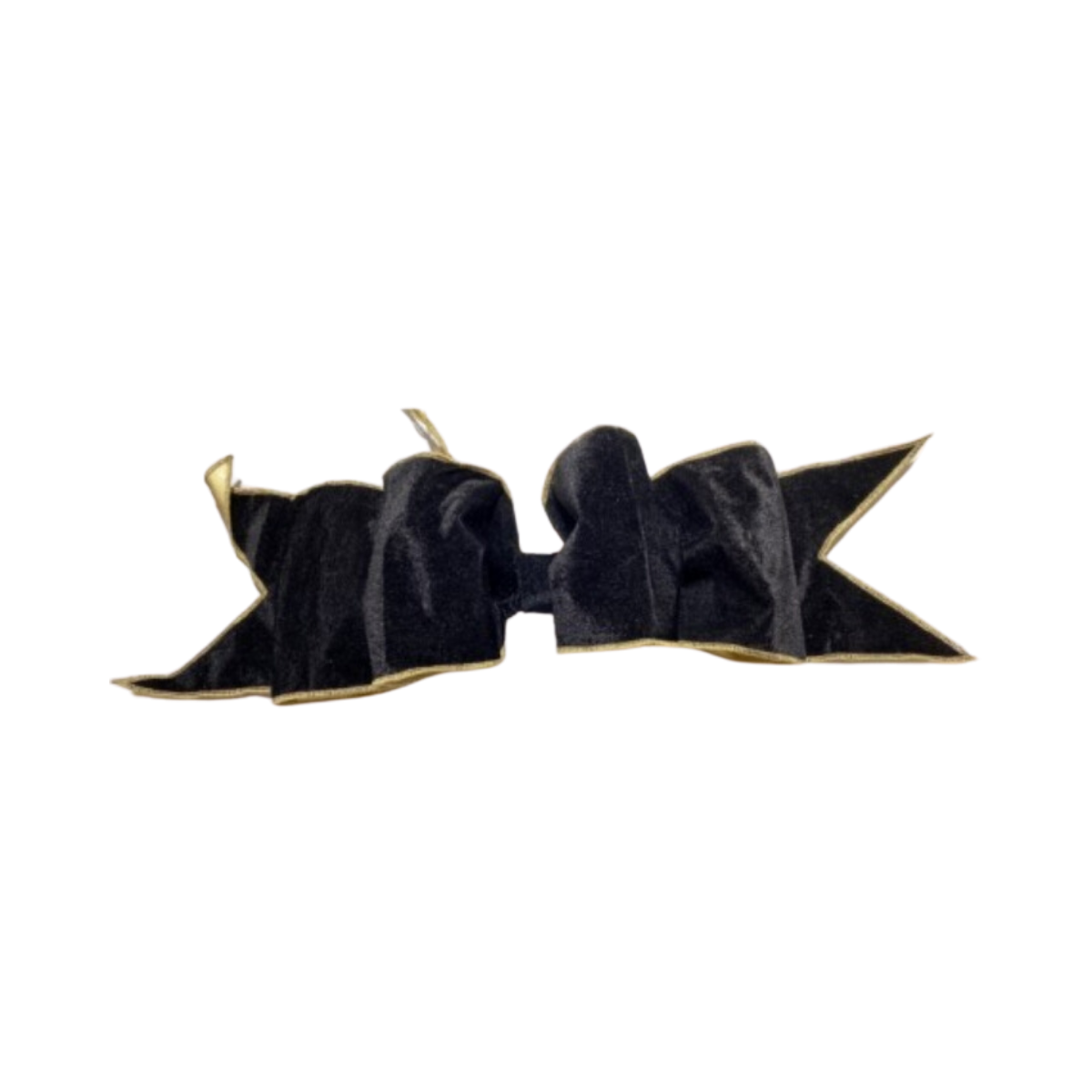 6"X16"X24" VELVET PREMADE BOW  - BLACK