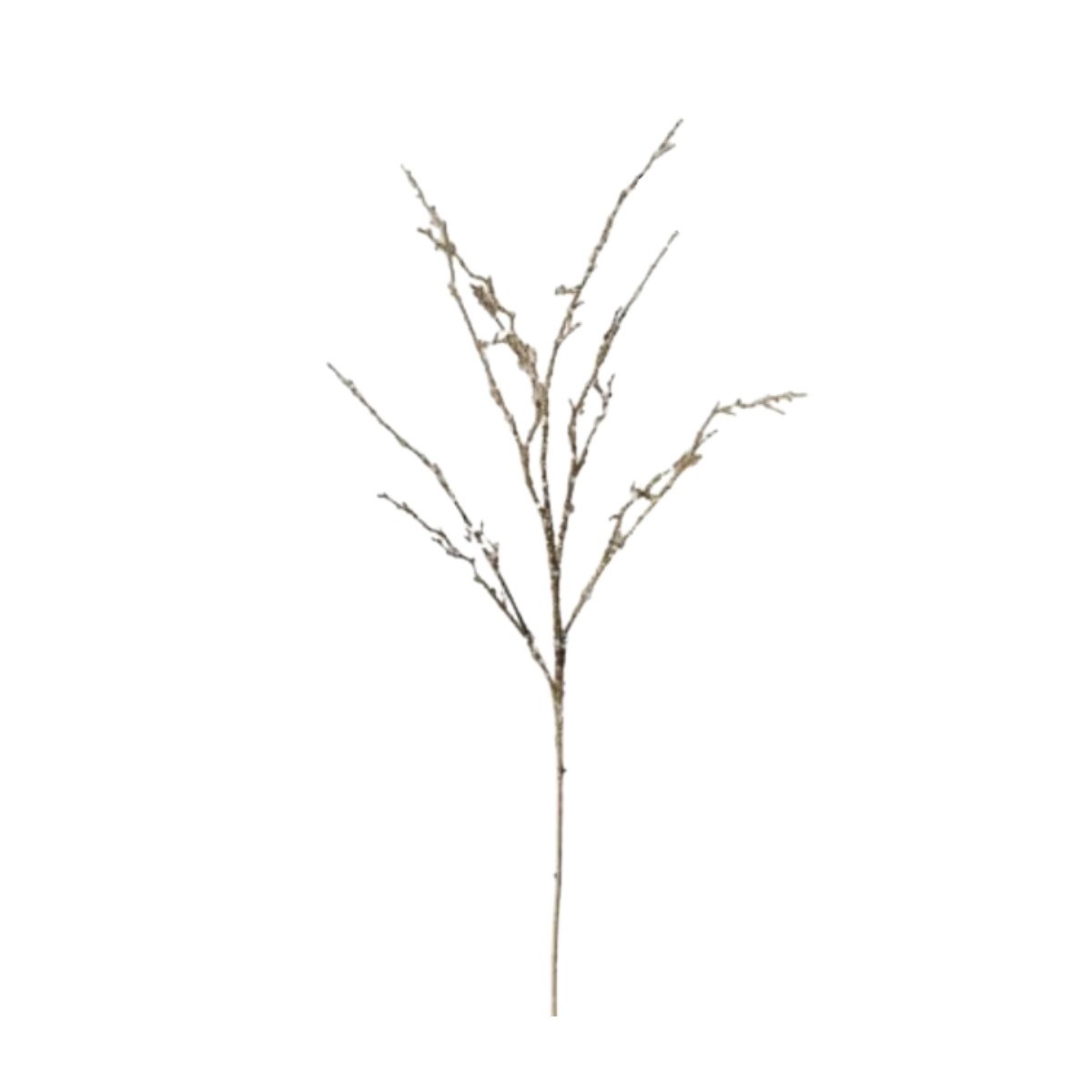 43" Glitter Iced Branch - Gold