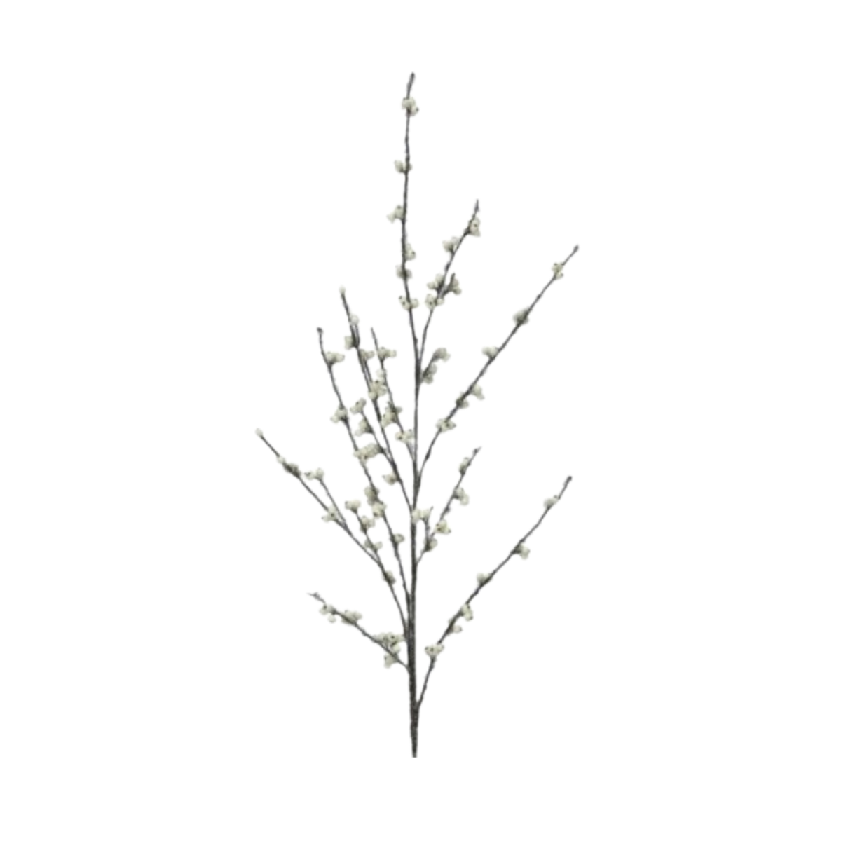 48" Uv Iced Winter Ilex Berry Spray